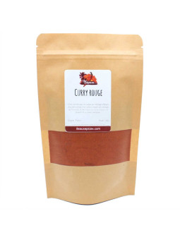 Sachet de curry rouge en poudre