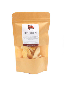 sachet de Pêches lyophilisées