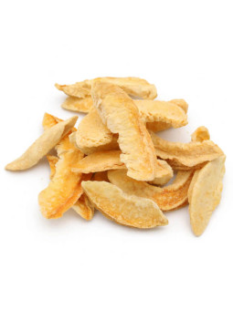 Pêche lyophilisée morceaux