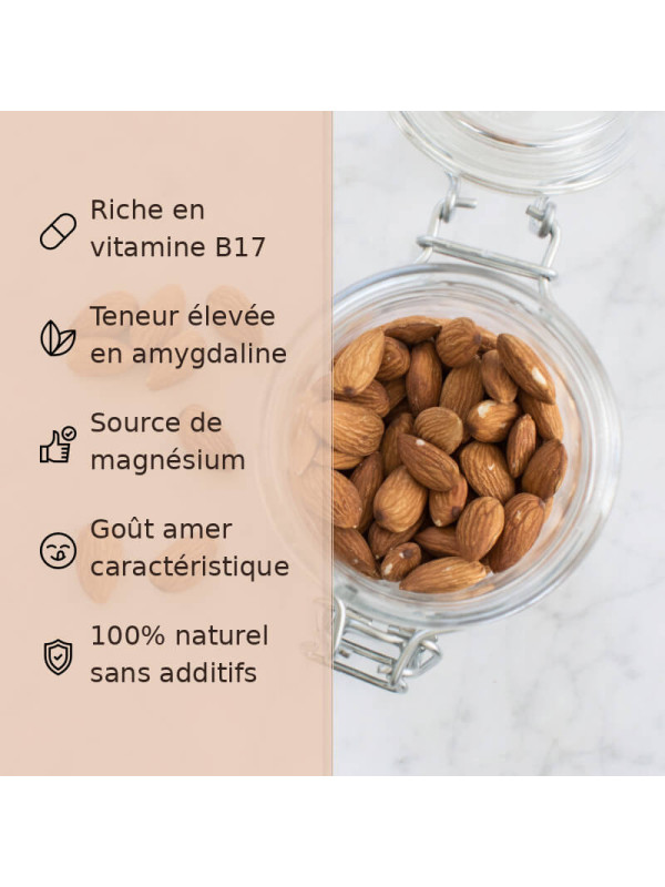 bienfaits de nos amandes d'abricots amères