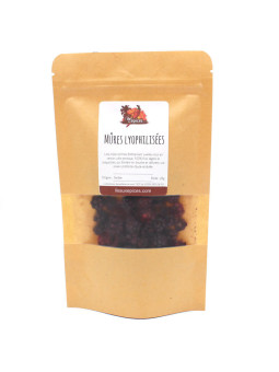 sachet Mûres lyophilisées entières