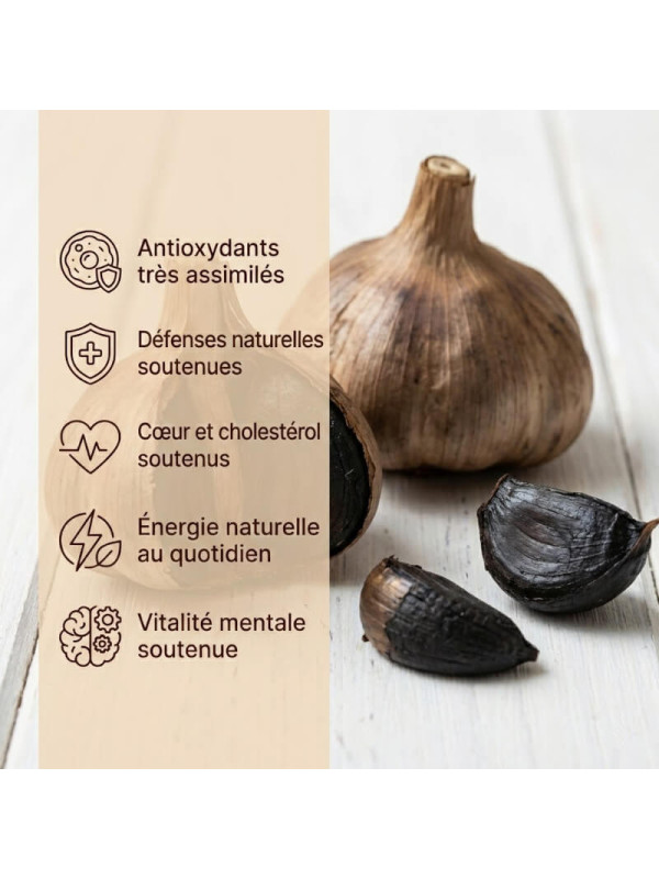 bienfaits ail noir