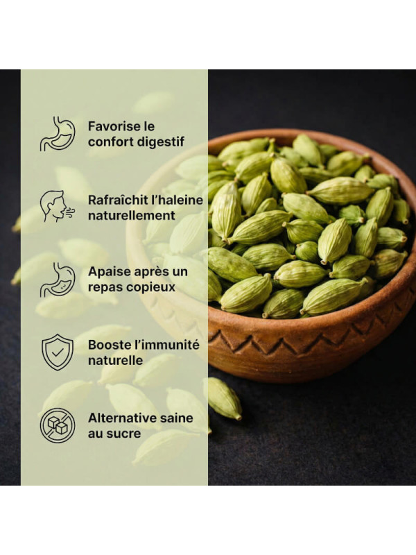 bienfaits cardamome