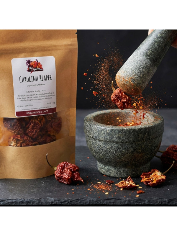 carolina reaper en action