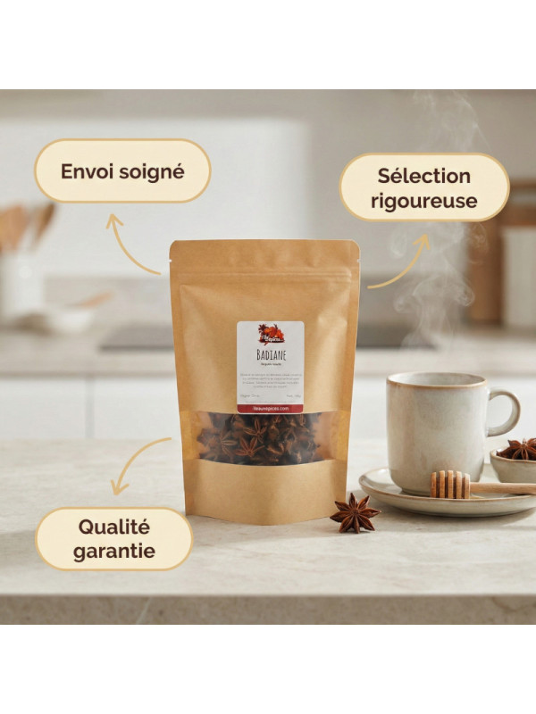 garanties de notre anis étoilée