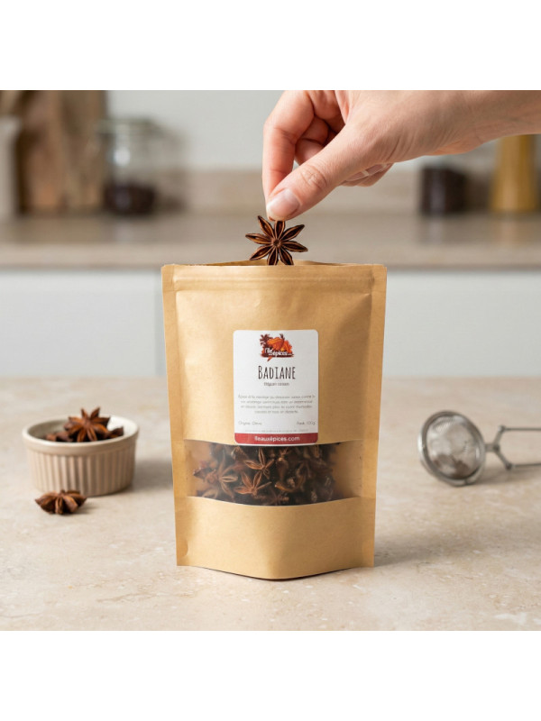 pincée d'étoile de badiane