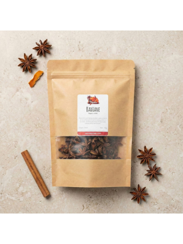 sachet de badiane sur la table