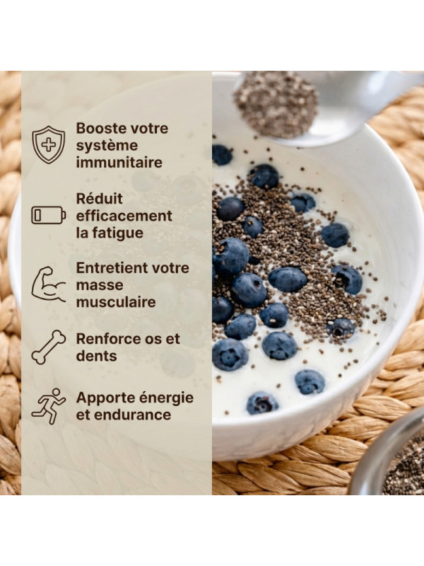 bienfaits de nos graines de chia