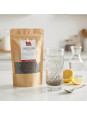 eau et graines de chia