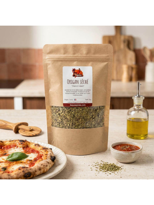 origan séché pizza