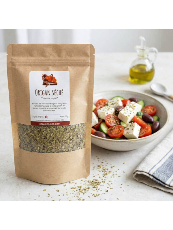 origan séché salade tomate mozza