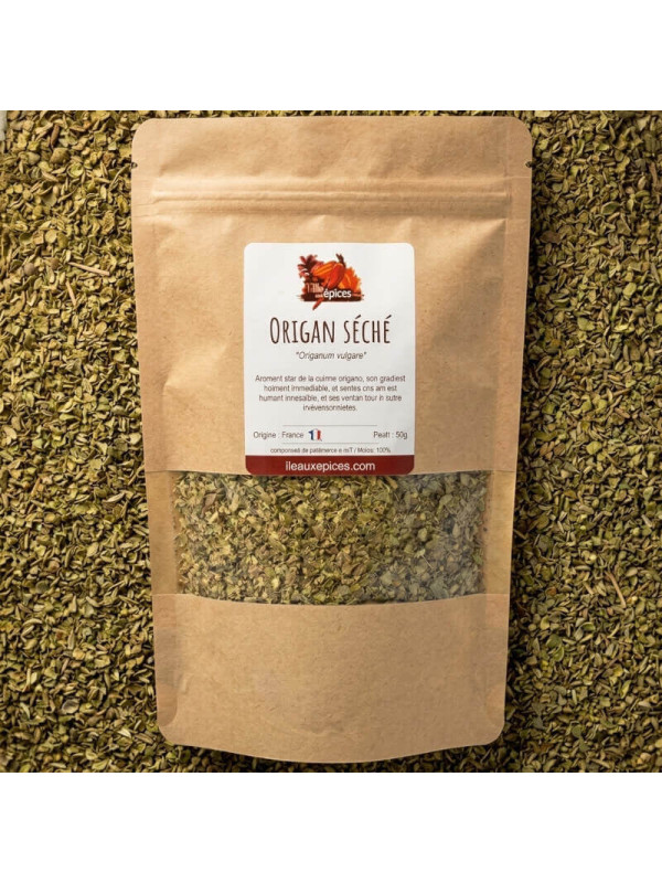 tapis d'origan séché