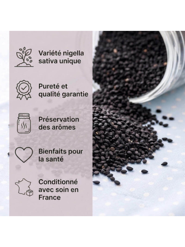 excellence de nos graines de nigelle