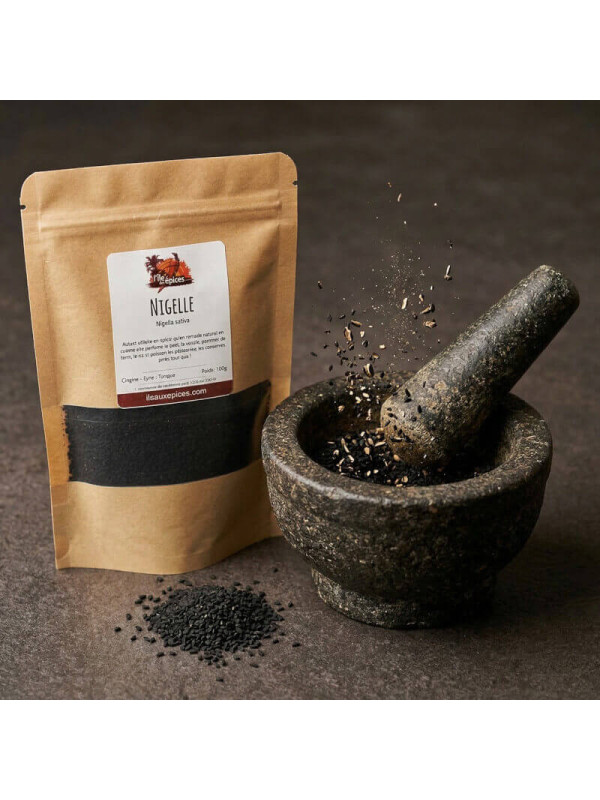 Graines de nigelle (habba sawda) - Achat, usage et recettes - L'ile aux épices