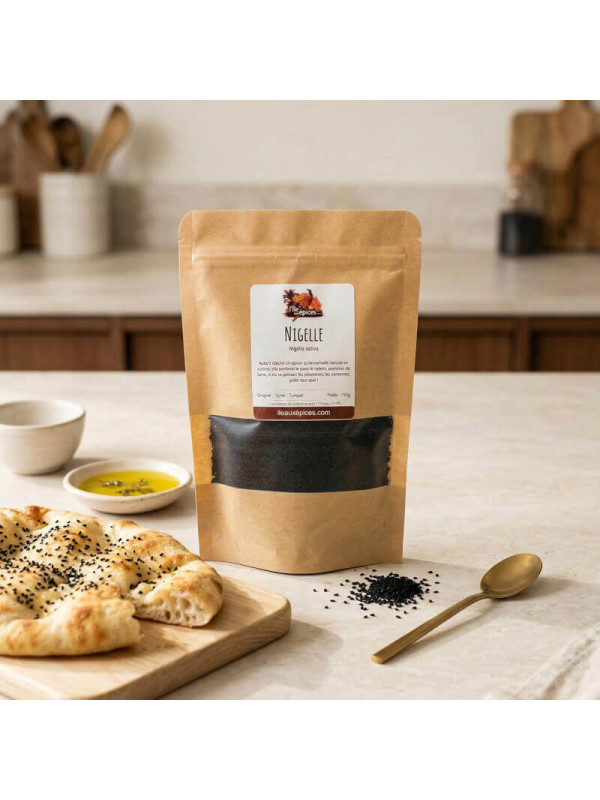 Graines de nigelle (habba sawda) - Achat, usage et recettes - L'ile aux épices