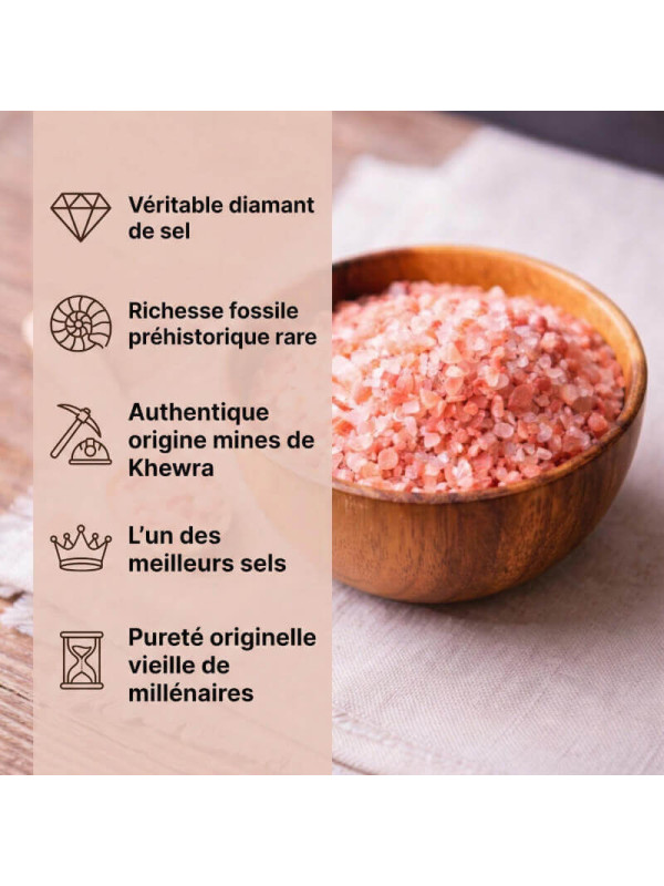 excellence de notre sel rose