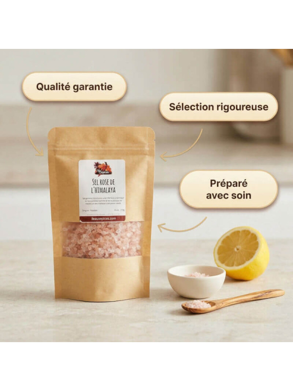 garanties sel rose d'himalaya
