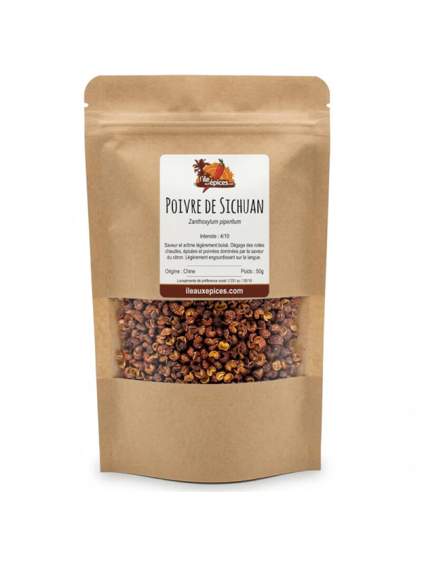 sachet de poivre de sichuan rouge