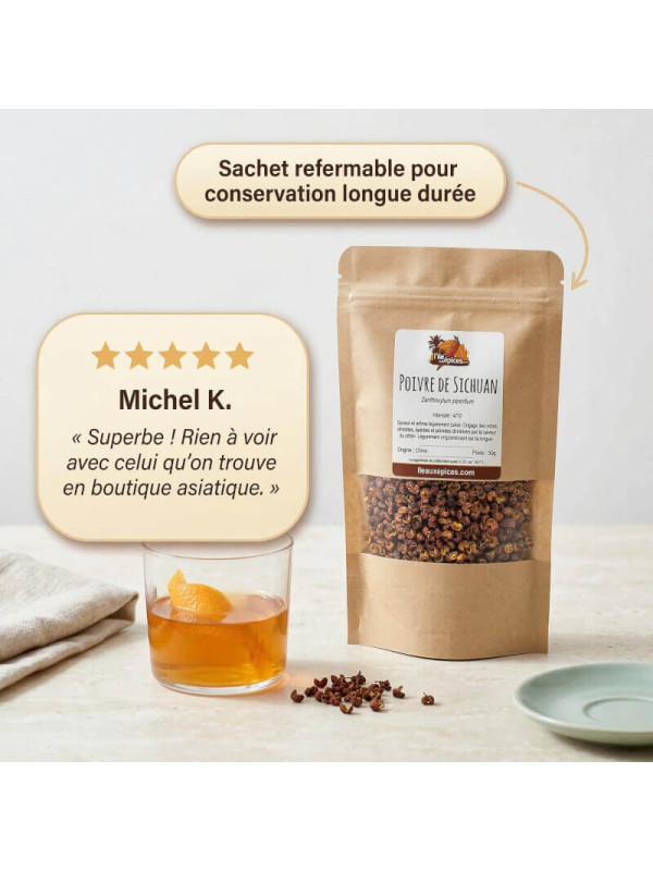 témoignage poivre de sichuan