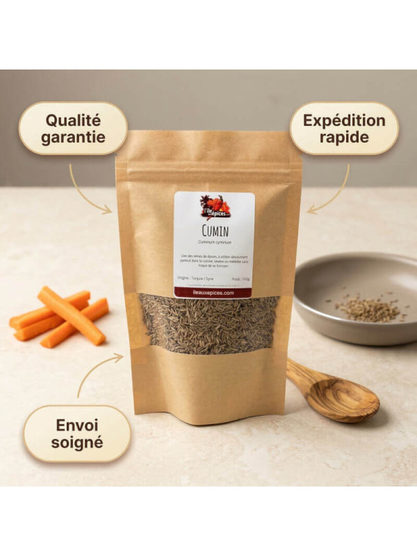 garanties graines de cumin