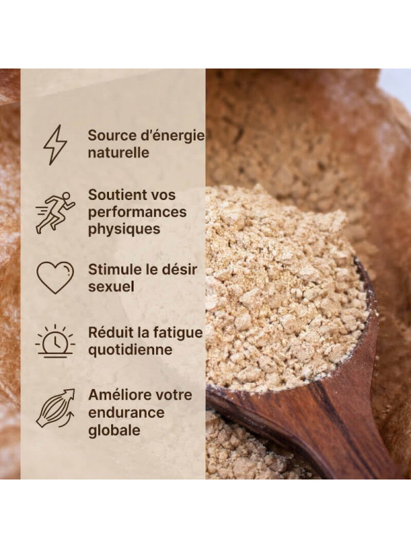 bienfaits maca jaune bio