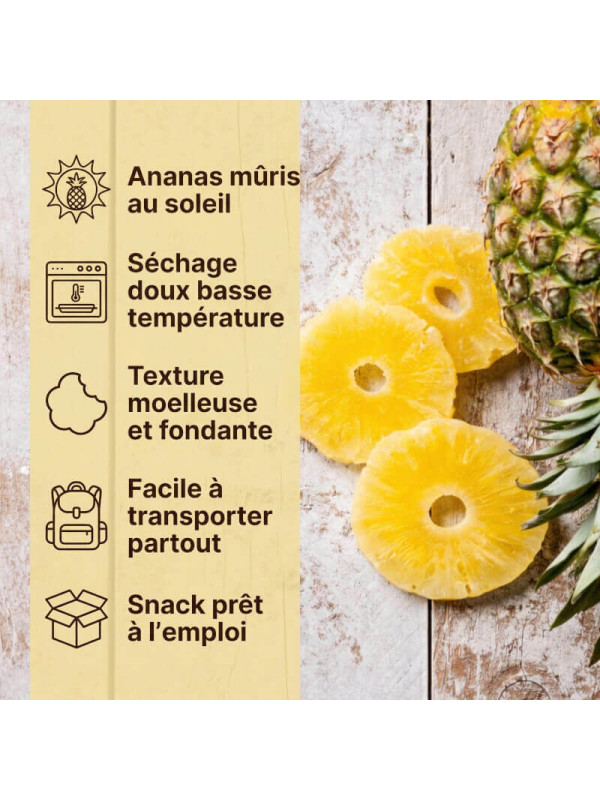 Ananas séché - Achat, vertus et recettes - L'ile aux épices