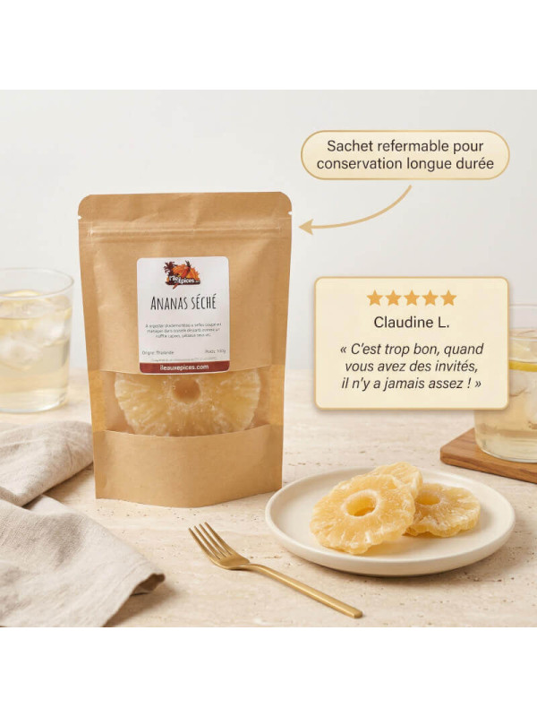 témoignage ananas séché