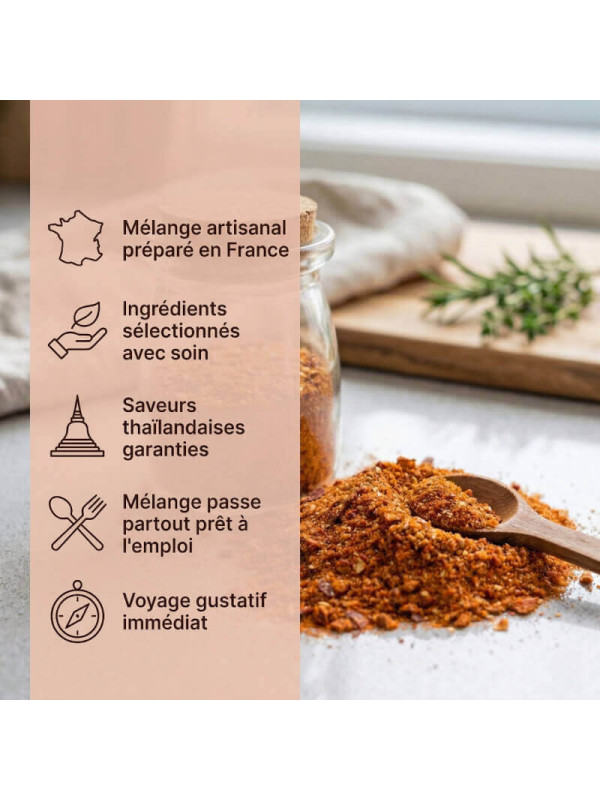 excellence de notre mélange d'épices thai