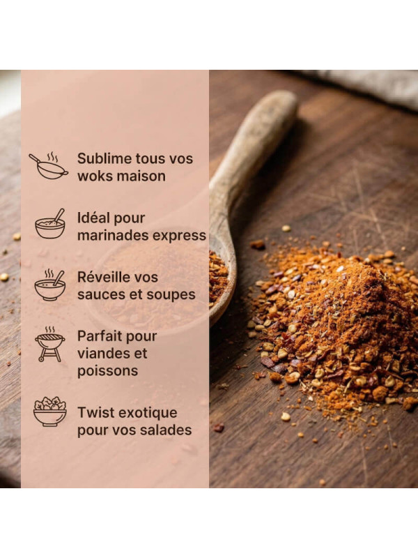 usage des épices thaï