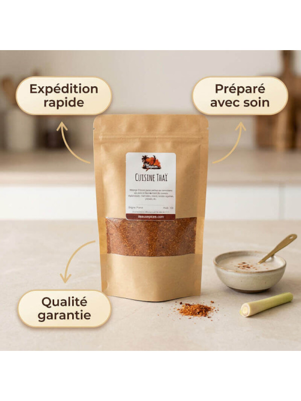 garanties mélange d'épices thaï