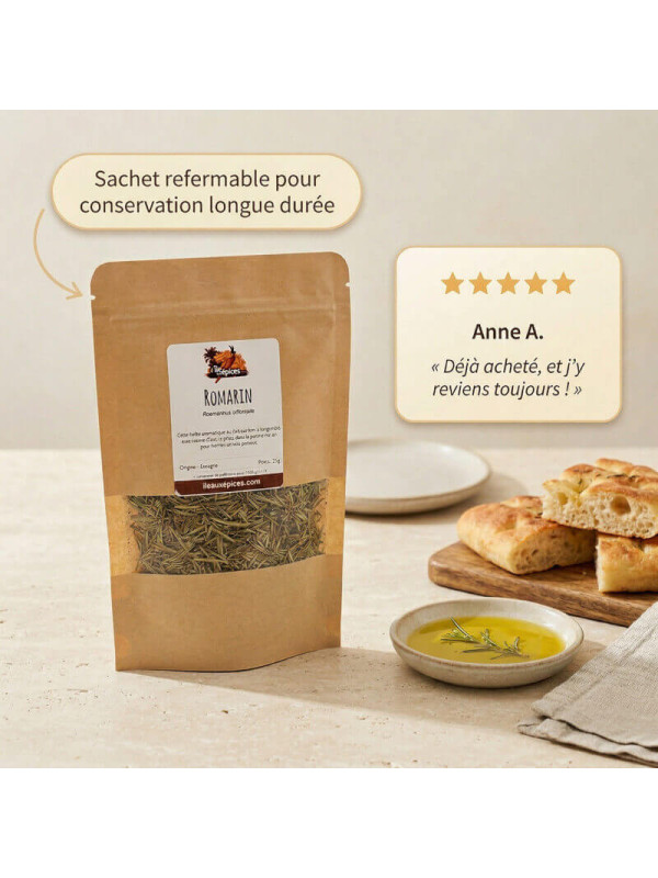 témoignage romarin séché