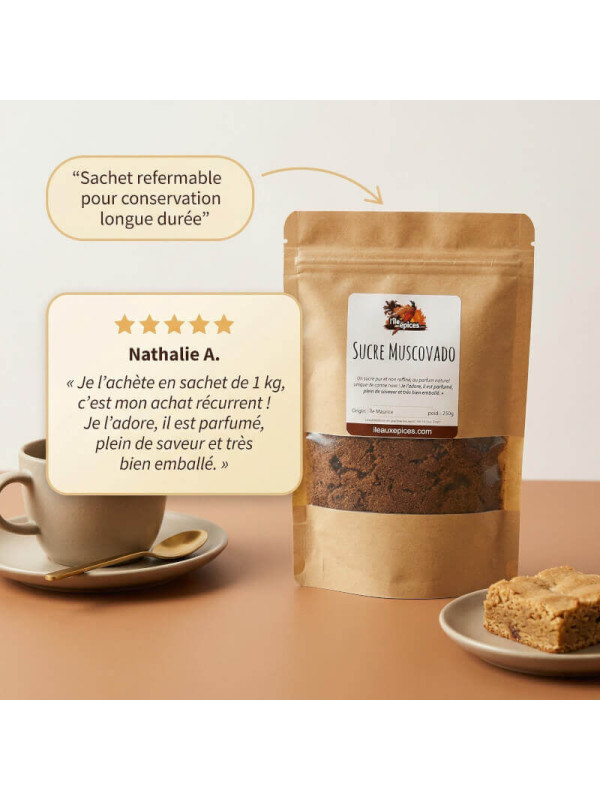 témoignage sucre muscovado bio