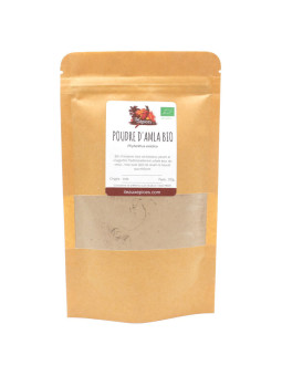 Sachet de poudre d'amla bio