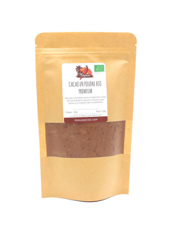 sachet de Cacao en poudre BIO premium