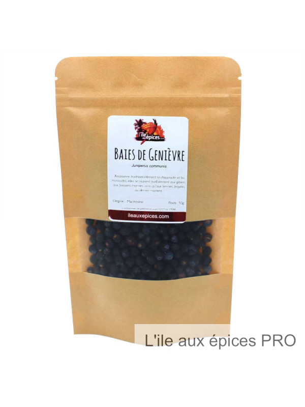 Fournisseur Sachet de baies de genièvre pro