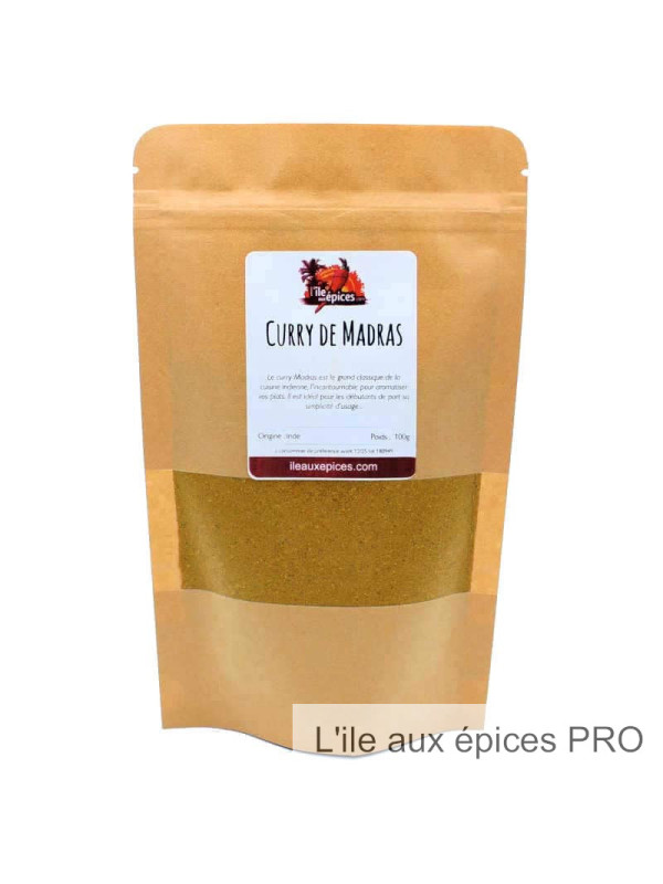 Grossiste Sachet de Curry de Madras pro