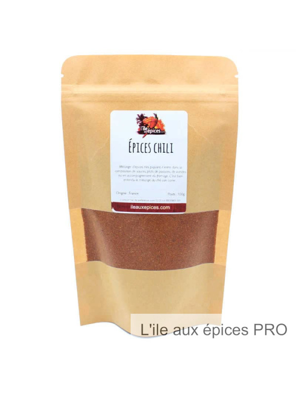 Grossiste Sachet d'épices chili pro
