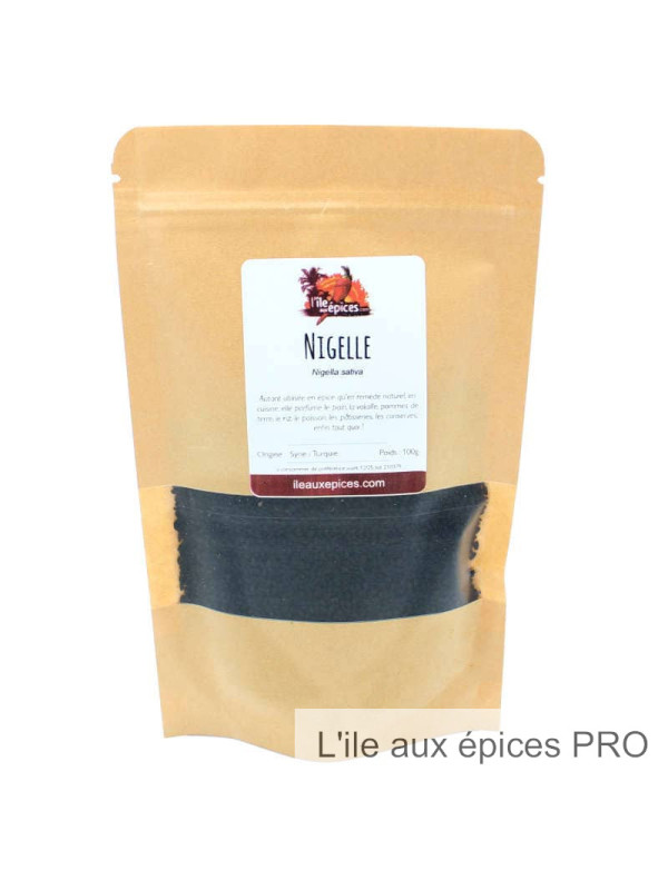 Grossiste Sachet de graines de nigelle nigella sativa pro