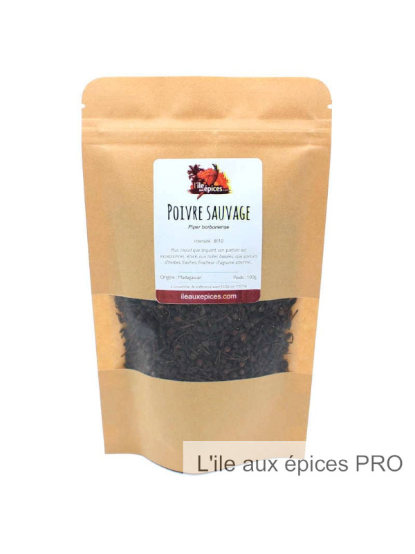 Grossiste Sachet de poivre sauvage de Madagascar pro
