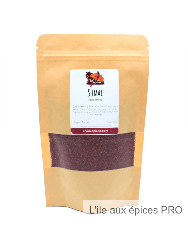 Grossiste Sachet de sumac poudre pro