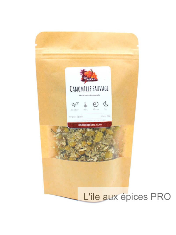 GrossisteSachet de Fleurs de camomille séchées pour tisane pro GrossisteSachet de Fleurs de camomille séchées pour tisane pro