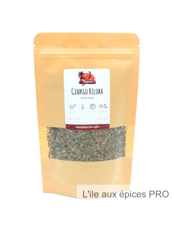 Grossiste Sachet de Ginkgo biloba séché pro