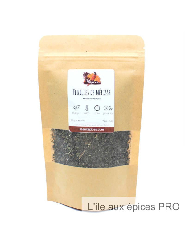 Grossiste Sachet de Feuilles de mélisse séchées pro