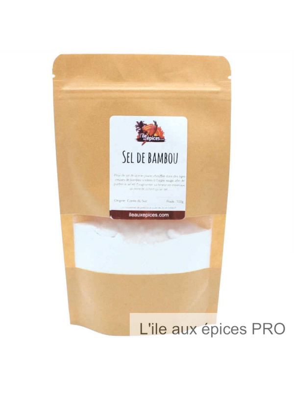 Grossiste Sachet de sel bambou pro