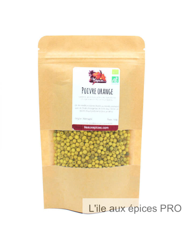 Grossiste Sachet de Poivre orange bio pro Grossiste Sachet de Poivre orange bio pro