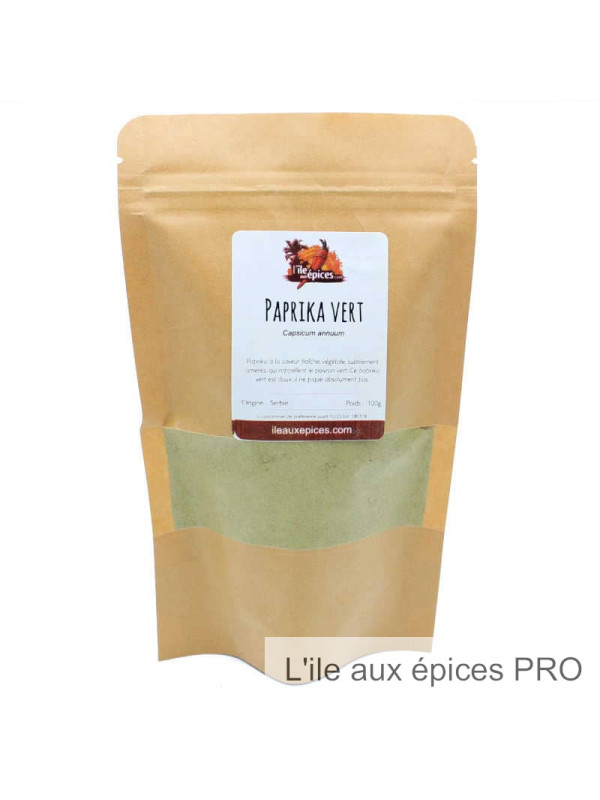 Grossiste Sachet de paprika vert pro