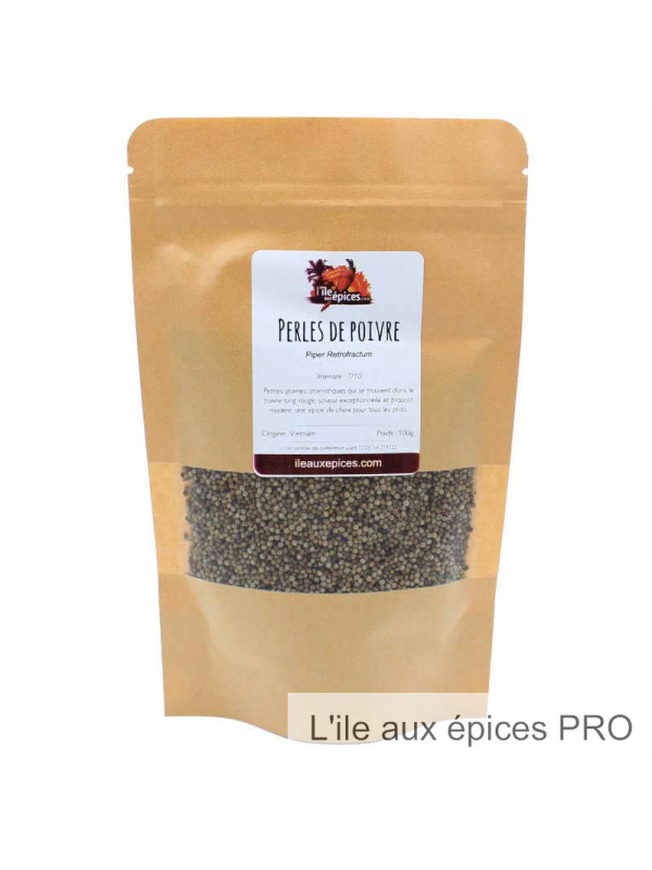 Grossiste Sachet de perles de poivre long pro