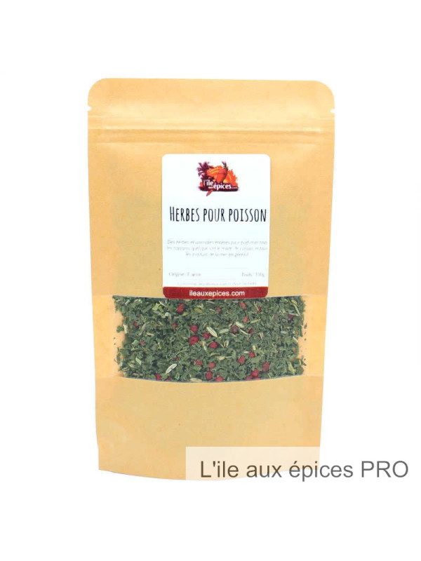 Grossiste Sachet de Mélange d'herbes pour poisson pro