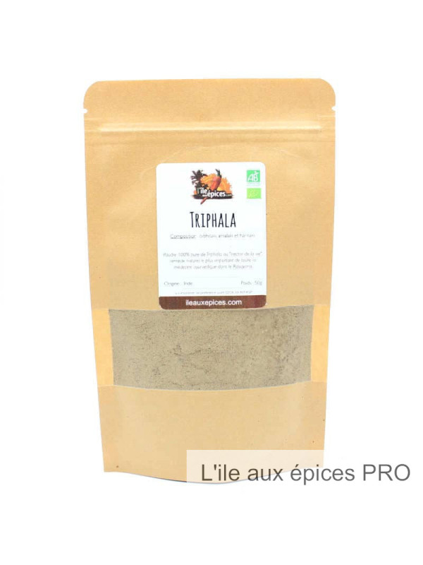 Grossiste Sachet de Triphala poudre Bio pro