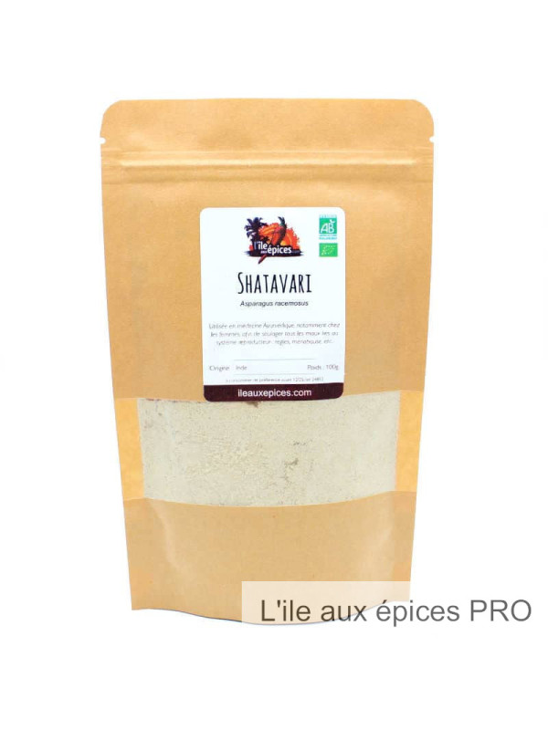 Grossiste Sachet de Shatavari Bio pro